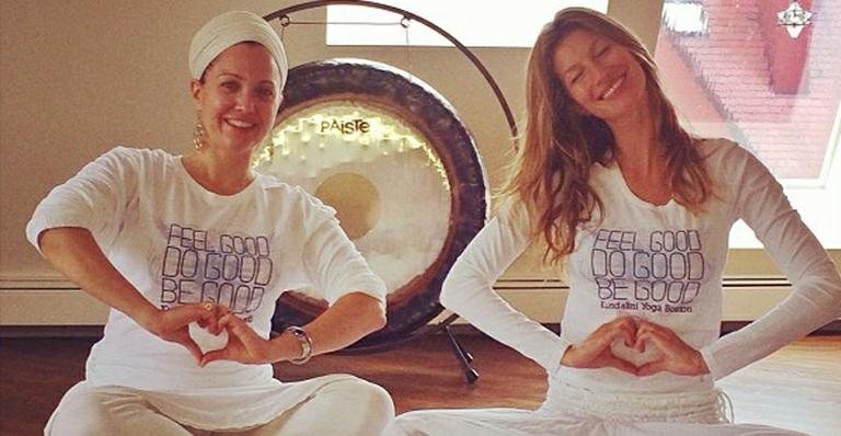 Gisele Bündchen pratica ioga e faz caridade - Reprodução/Instagram