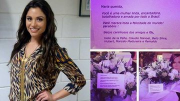 Maria Melilo - TV Globo/Instagram