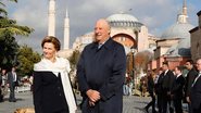 Reis Sonja e Harald visitam principais pontos turísticos em viagem à Istambul - Murad Sezer/ Reuters