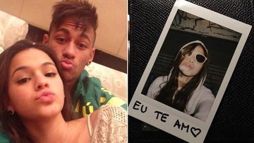 Neymar mostra lembrança que ganhou de Bruna Marquezine - Reprodução/Instagram