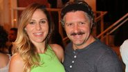 Regiane Cesnique e o marido curtem o espetáculo Mover-se - Thiago Duran/ AgNews