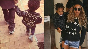 Beyoncé com a filha Blue Ivy - Instagram / Splash