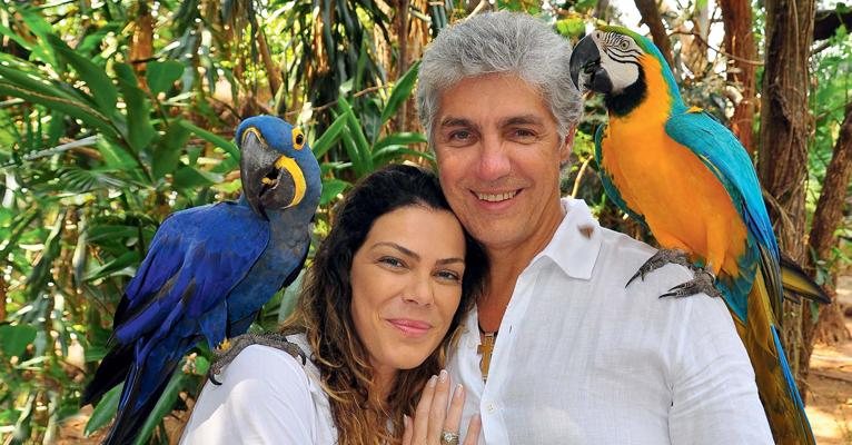 Gisele Fraga e Nelo Neto curtem juntos dias de lazer em resort de Goiás - -