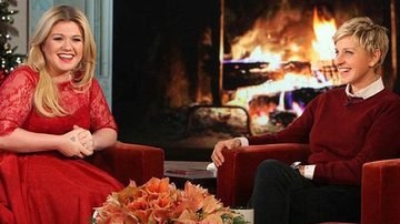 Kelly Clarkson e Ellen DeGeneres - Reprodução