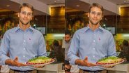 Daniel Cady, marido de Ivete Sangalo, mostra os pratos que assinou para um restaurante - GB Souza