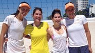 Priscila Fantin e Fernanda Paes Leme jogam vôlei com dupla campeã mundial - Otavio Furtado
