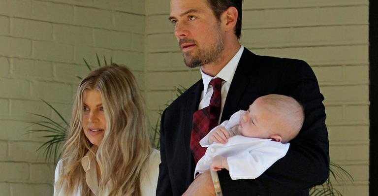 Fergie e Josh Duhamel batizam o 1º filho, Axl - Grosby Group