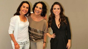 Lucélia Santos, Tatá Werneck e Regina Duarte participam do aniversário de Altas Horas - Thiago Duran/ AgNews