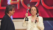 Fernanda Montenegro recebe o Troféu Mario Lago - Divulgação/ Globo