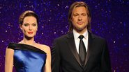 As estátuas de cera de Angelina Jolie e Brad Pitt - GettyImages