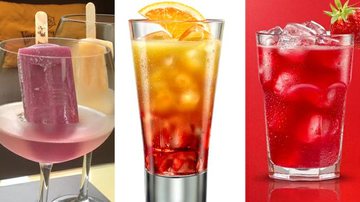 Veja a receita de cinco drinks refrescantes - Foto-montagem