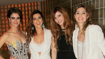 Em evento de grife de lingerie, Dani Moreno e Fernanda Paes Leme dão charme a festa - Thiago Duran/ AgNews