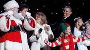Obama e sua família inauguram a tradicional árvore de natal da Casa Branca - Kevin Lamarque/Reuters