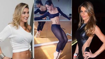 Gabriela Pugliesi, Betina Dantas e Carolina Magalhães: corpos perfeitos com ballet fitness - Divulgação/AgNews
