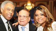 Gilberto e Preta Gil foram convidados para o jantar de Bill Clinton no Palácio do Rio - Rosane Bekierman