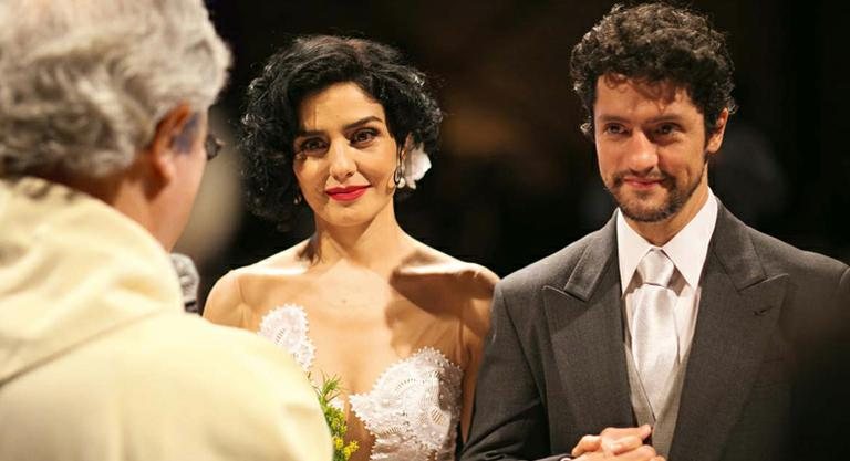 Letícia Sabatella e Fernando Alves Pinto falam do casamento - Danilo Vieira