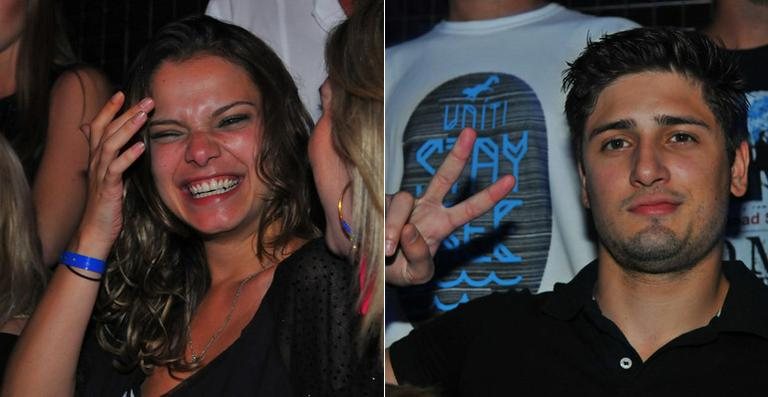 Daniel Rocha, Milena Toscano e Raphael Viana curtiram a festa da Posh Club - Cassiano de Souza / CBS Imagens