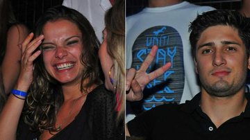 Daniel Rocha, Milena Toscano e Raphael Viana curtiram a festa da Posh Club - Cassiano de Souza / CBS Imagens