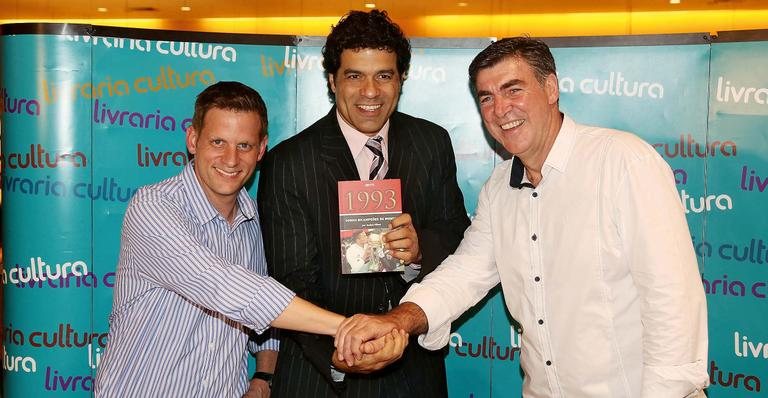 André Plihal Lança livro esportivo em parceria com Zetti, ex-goleiro do São Paulo - Rubens Chiri/Saopaulofc.net