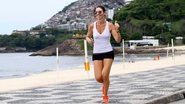 Glenda Kozlowski corre na orla da zona sul do Rio de Janeiro - André Freitas/ AgNews