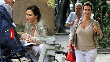 Guilhermina Guinle mostra sua paixão pela filha Minna, de apenas três meses - André Freitas/ AgNews