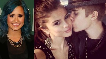 Demi Lovato, Selena Gomez e Justin Bieber - Getty Images/ Reprodução Instagram