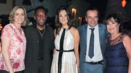 Pelé e sua Márcia Aoki marcam presença no aniversário de arquiteta - Orlando Oliveira/ AgNews