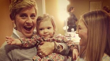 Ellen DeGeneres se diverte com Olive, filha de Drew Barrymore - Istagram/Reprodução