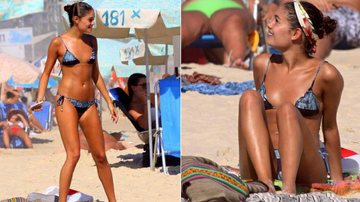 Sophie Charlotte curte dia em praia no Rio de Janeiro - J.Humberto / AgNews