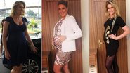 Os looks de grávida de Ana Hickmann - Reprodução / Instagram ahickmann
