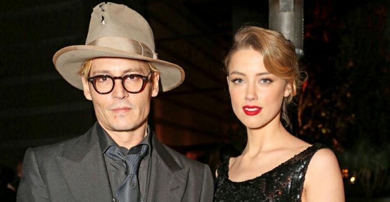 Johnny Depp e Amber Heard podem estar noivos - Getty Images
