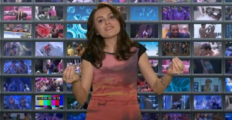 CARAS VÊ TV: Mônica Iozzi fala o que todos têm vontade de dizer no 'BBB14' - Reprodução/TV Globo
