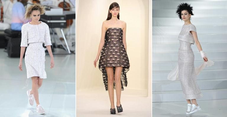 Chanel e Dior levam tênis à passarela da semana da alta-costura de Paris - Getty Images