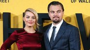 Margot Robbie e Leonardo DiCaprio trocam elogios em première - Paul Hacket/Reuters