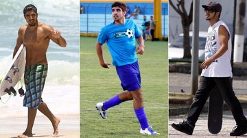 Caio Castro tem uma vida ativa e adora praticar esportes - AgNews/Foto Rio News/Divulgação