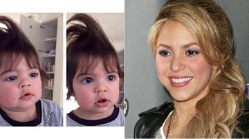 Shakira mostra foto de Milan - Reprodução / Facebook