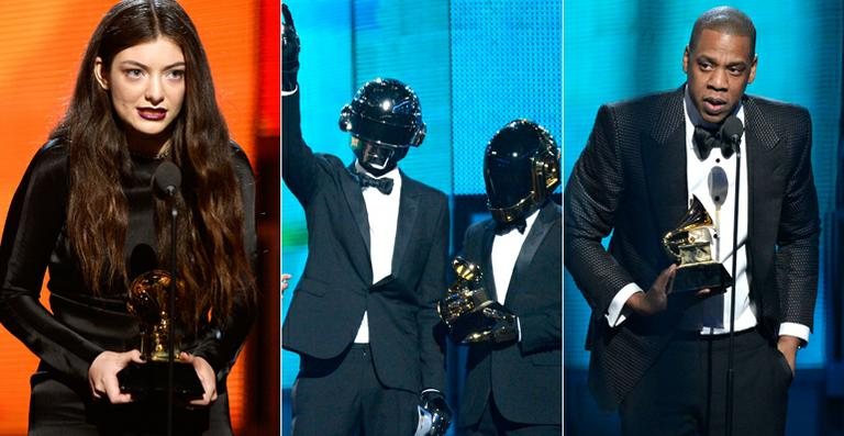 Lorde, Daft Punk e Jay-Z - Getty Images