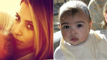 Kim Kardashian e North West - Reprodução / Instagram