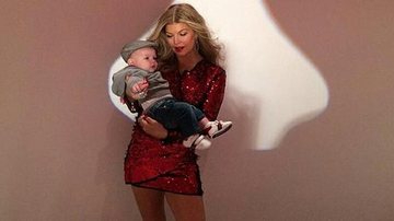 Cantora Fergie faz primeira campanha ao lado do filho, Axl - Instagram/Reprodução