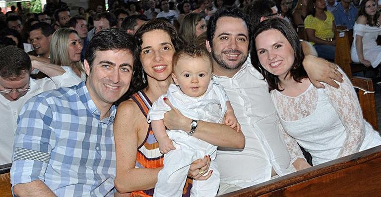 Samantha Dalsoglio batiza seu primeiro filho em São Paulo - -