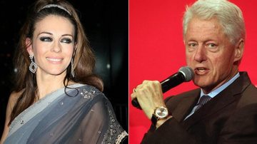 Elizabeth Hurley e Bill Clinton - Getty Images