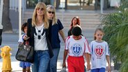 Heidi Klum compra material esportivos com os filhos - AKM-GSI/AKM-GSI