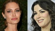 Angelina Jolie e Nigella Lawson - Getty Images