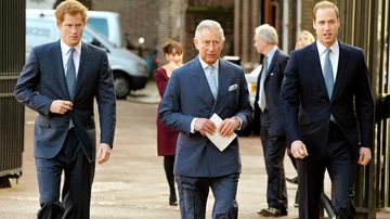 Príncipes Harry, Charles e William - Getty Images