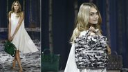 Cara Delevingne na Semana de Moda de Londres - Reuters