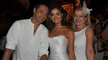Sophie Charlotte com os pais - Cleomir Tavares/Divulgação