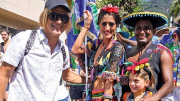 Eduardo Moscovis usa peruca loira para o carnaval - Gil Rodrigues/ Foto Rio News