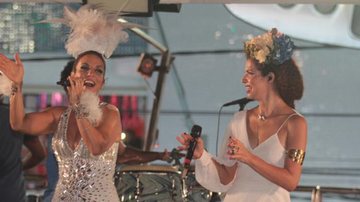 Vanessa da Mata dança 'Lepo Lepo' com Ivete Sangalo - Derick Abreu/ AGNews