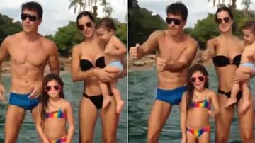 Rodrigo Faro dança 'Lepo Lepo' com toda a família - Instagram/Reprodução