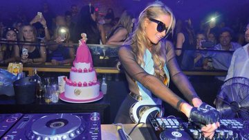 Paris Hilton vai em balada em Jurerê, Florianópolis - Cassiano de Souza/ CBS Imagens e Fernando Willadino